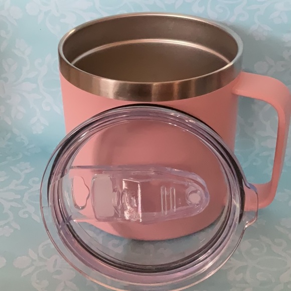 Mother’s Day NWOT #1 MOM Pink Thermal Mug - Picture 5 of 5